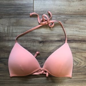 H&M Pink String Bikini Top